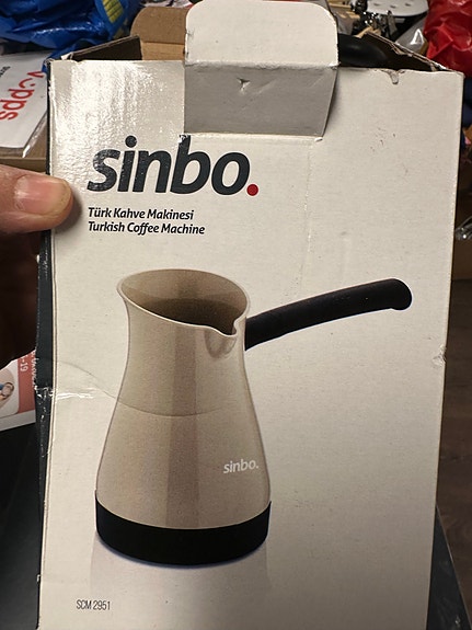Ny elektrisk kaffekoker til tyrkisk kaffe – Sinbo