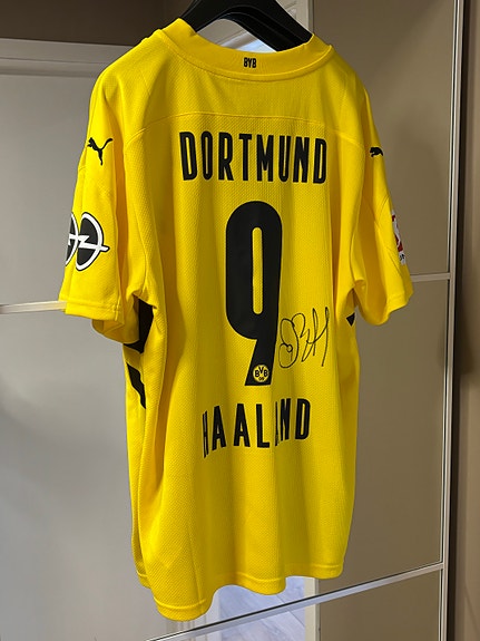 Signert Haaland drakt - Borussia Dortmund 20/21