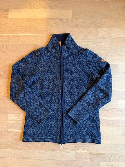 Fjällräven Snow Cardigan dame XL - mørkeblå