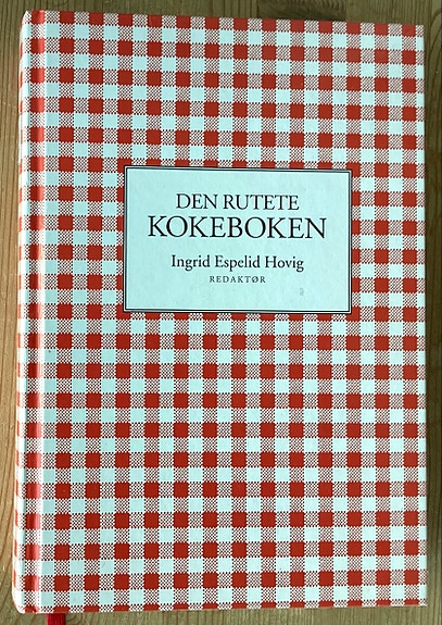 «DEN RUTETE KOKEBOKEN»-INGRID ESPELID HOVIK- redaktør-1935 gram!! 745 s.
