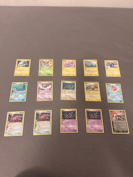 🦈15 Vintage Pokémon-kort EX Era 2004–2006 | Rayquaza, Lugia ++