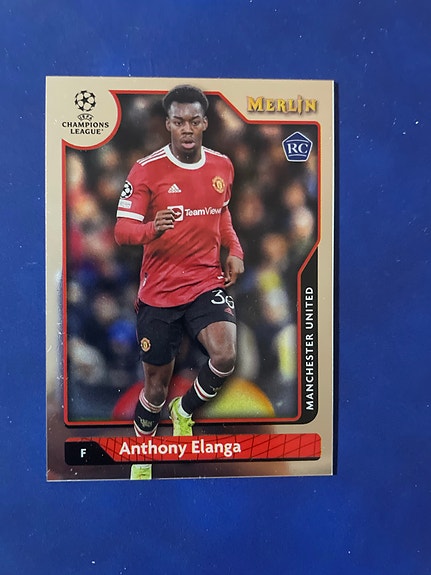 Topps Merlin RC Anthony Elanga Manchester United samlekort