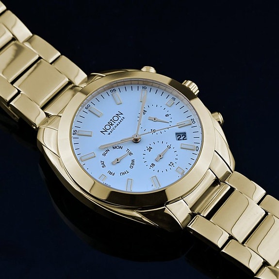 Norton - Gold Voyager GMT - Multifunzione - Limited Edition - NW.VYG.GD (Gold) -