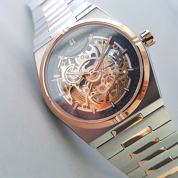 Mathey-Tissot - ZEUS - Swiss Automatic - Rare Catena SA800 - 28 Jewels - Gold -