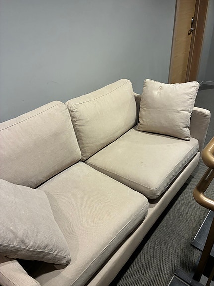 Sofa gis bort