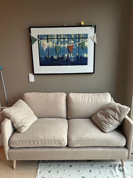 Sofa gis bort