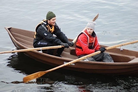 Suvi 460 brun på lager! // En glimrende robåt!