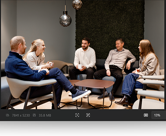 Bilde fra arbeidsgiver