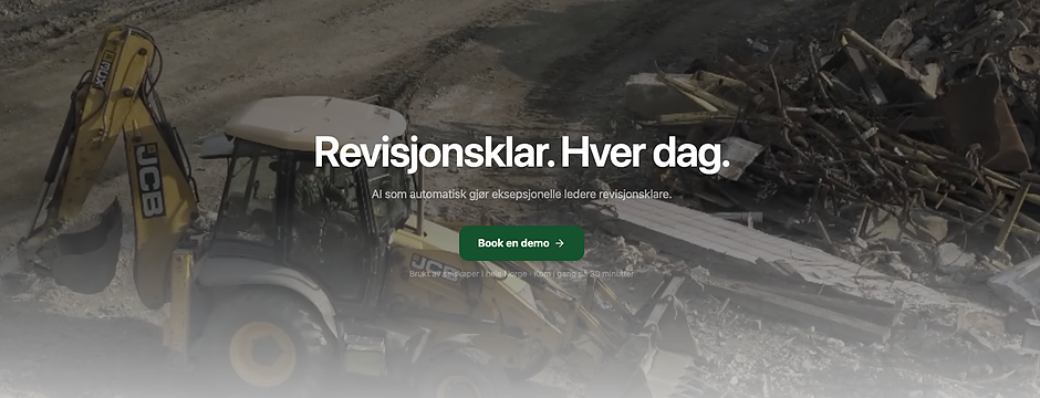 Bilde fra arbeidsgiver