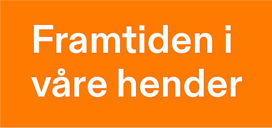 FRAMTIDEN I VÅRE HENDER logo