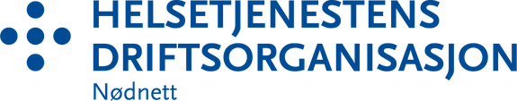 HELSETJENESTENS DRIFTSORGANISASJON FOR NØDNETT HF logo