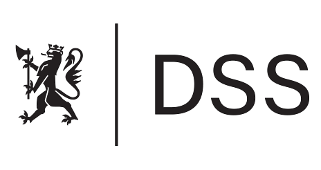 Departementenes sikkerhets- og serviceorganisasjon (DSS) logo