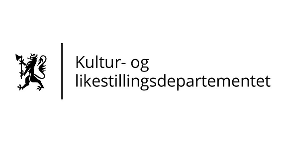 Kultur- og likestillingsdepartementet logo
