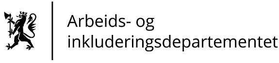 Arbeids- og inkluderingsdepartementet logo