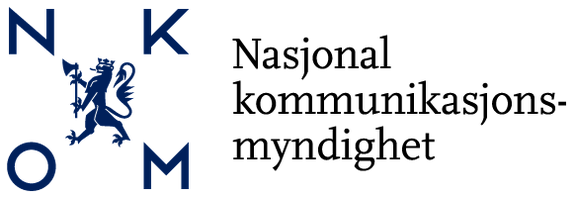 Nasjonal kommunikasjonsmyndighet (Nkom) logo