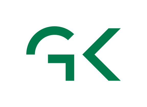 GK logo