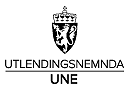 Utlendingsnemnda (UNE) logo