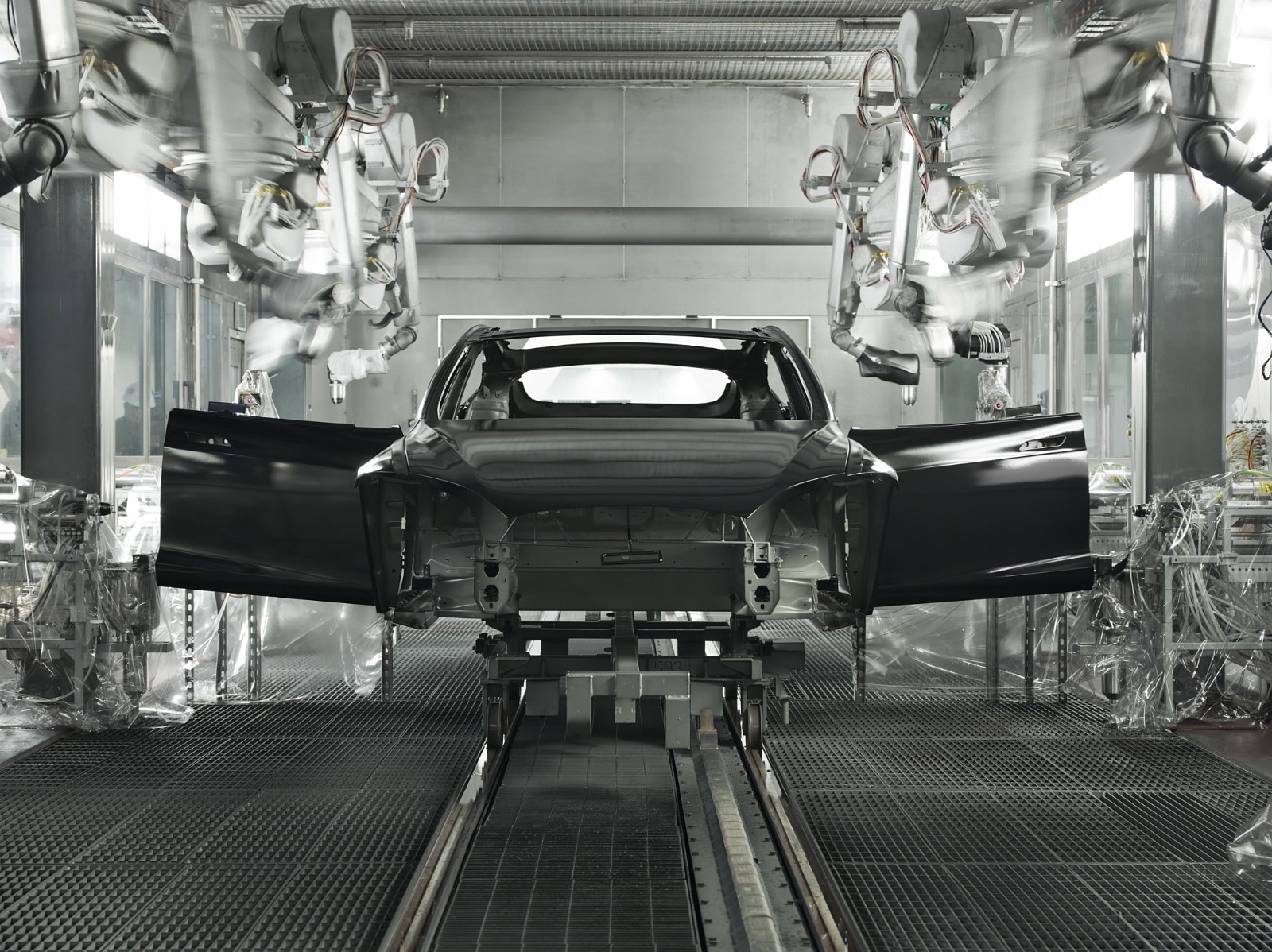 Inside the factory