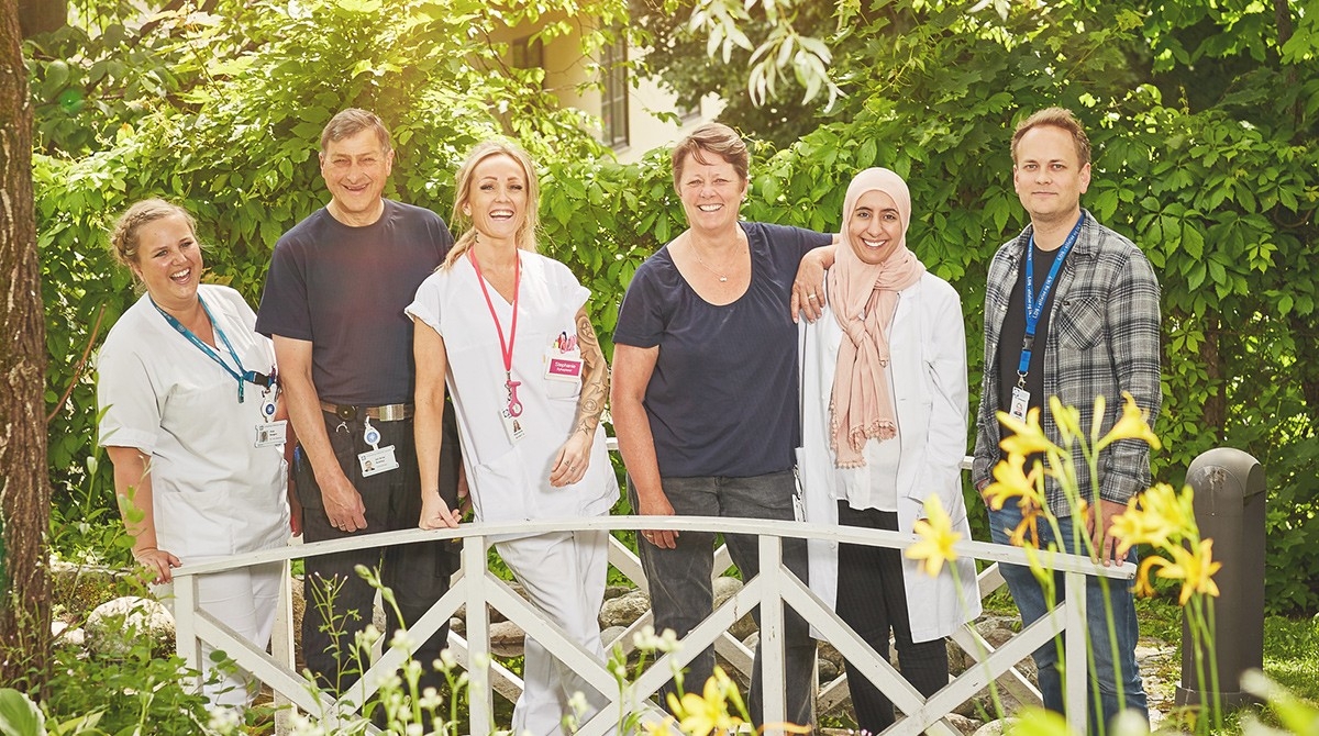 Hos oss kan du jobbe innen mange forskjellige fagfelt.