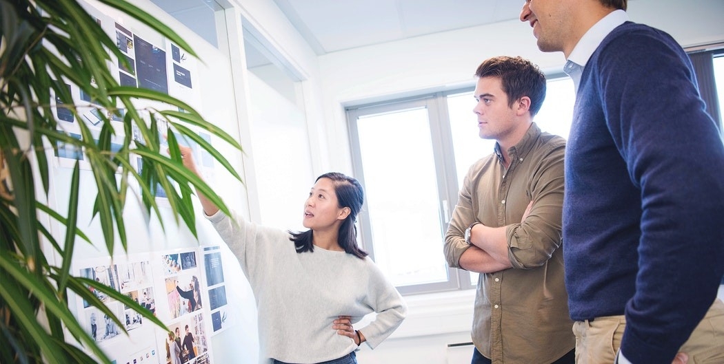 Teamarbeid, kreativitet, nytenking kjennetegner oss mer og mer.