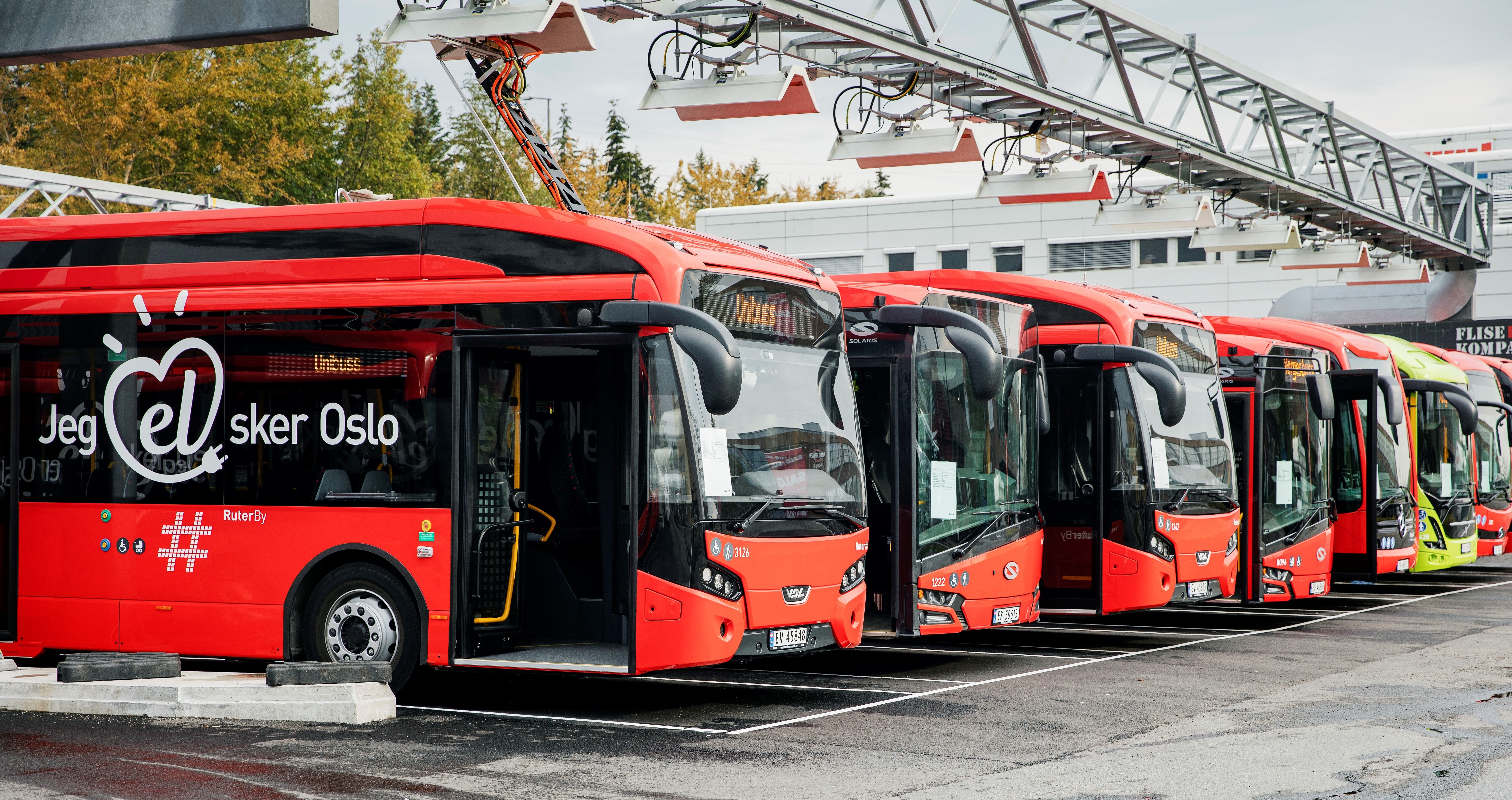 Vi ser hele tiden etter nye løsninger og teknologi for en mer bærekraftig kollektivtrafikk. 