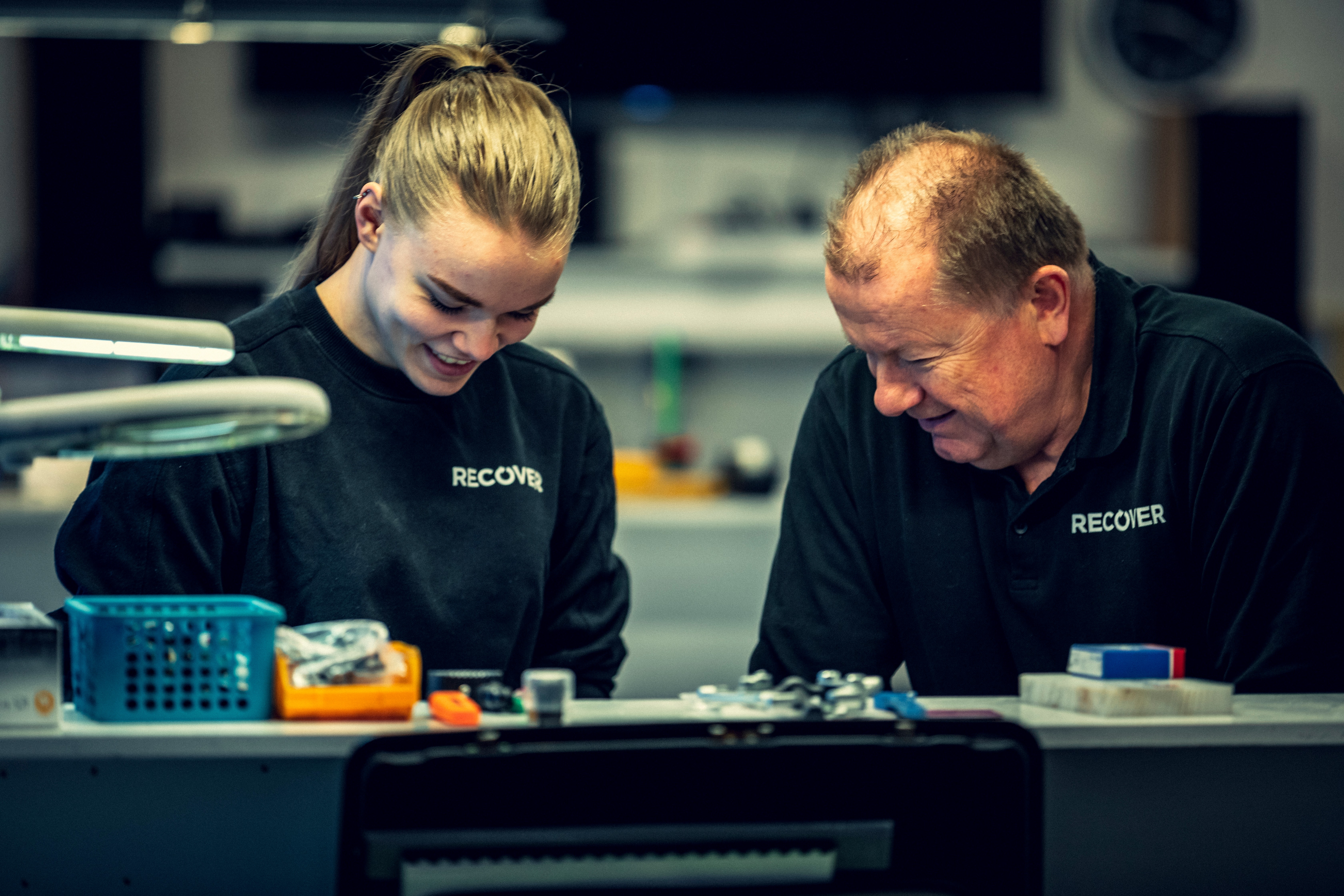 I Recover har vi utviklingsmuligheter for ansatte som ønsker mer ansvar.