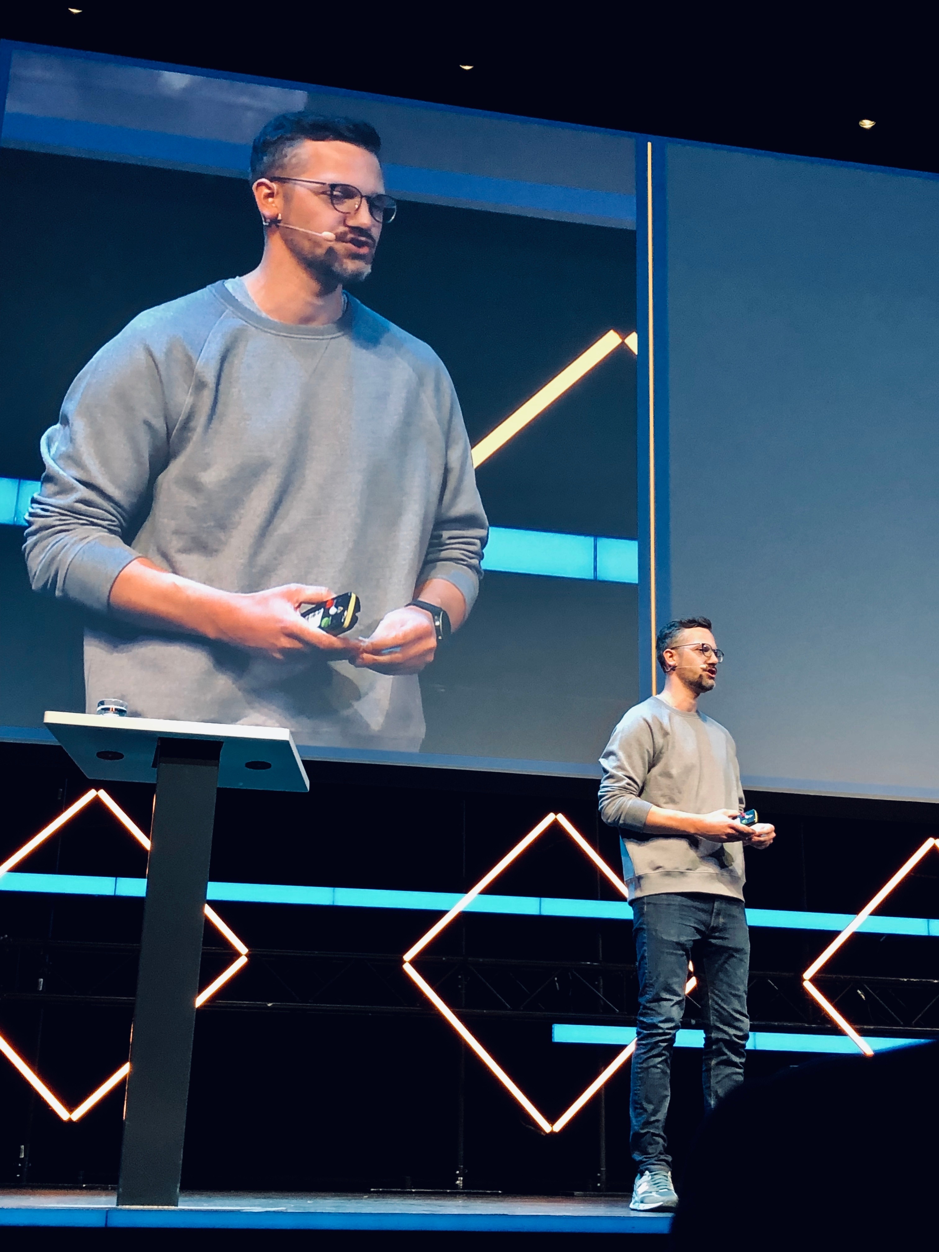 Petter snakket på DRIV-konferansen i 2019