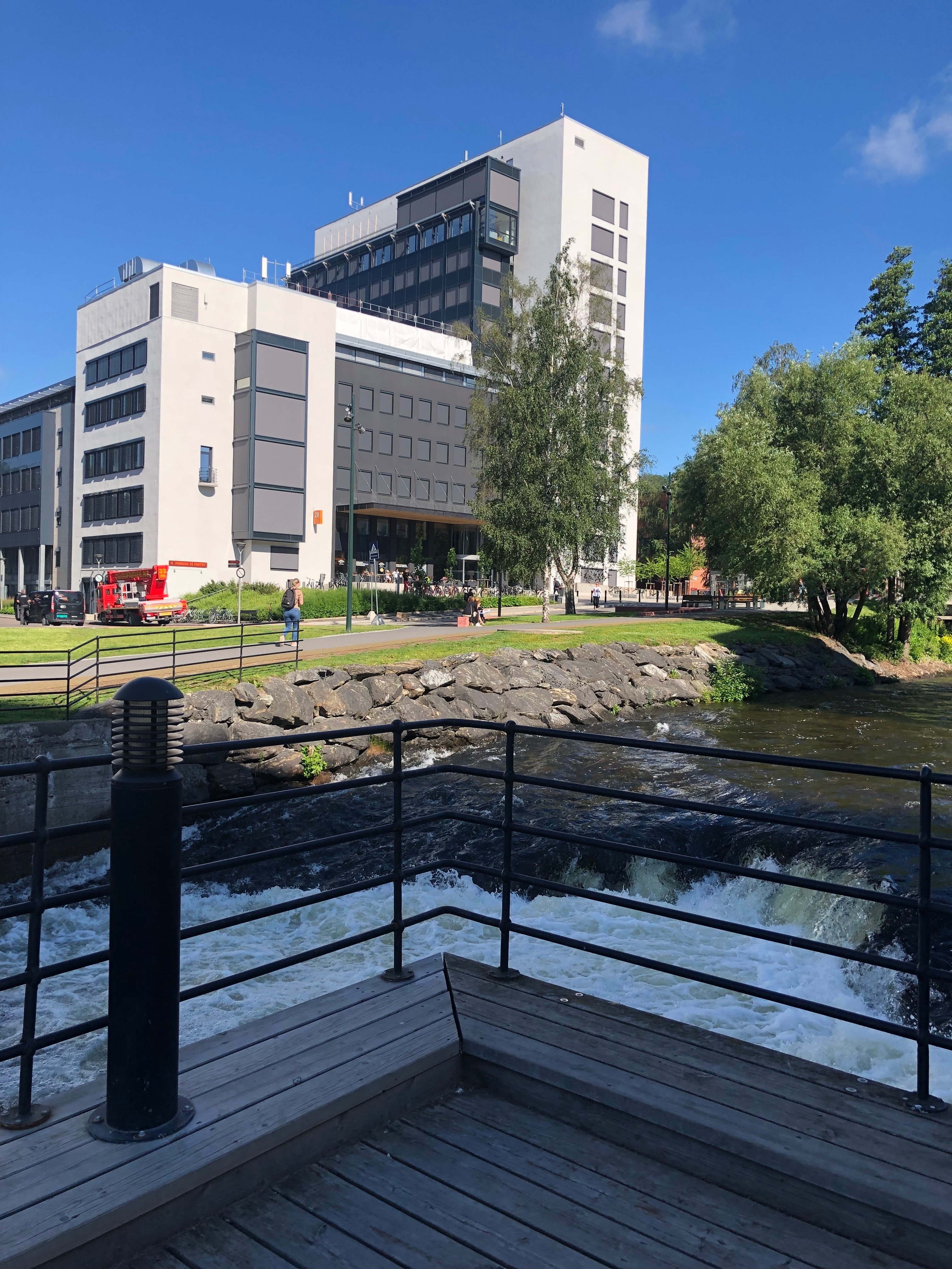Squareheads kontorer i Oslo ligger fint til ved Akerselva i Nydalsveien 28