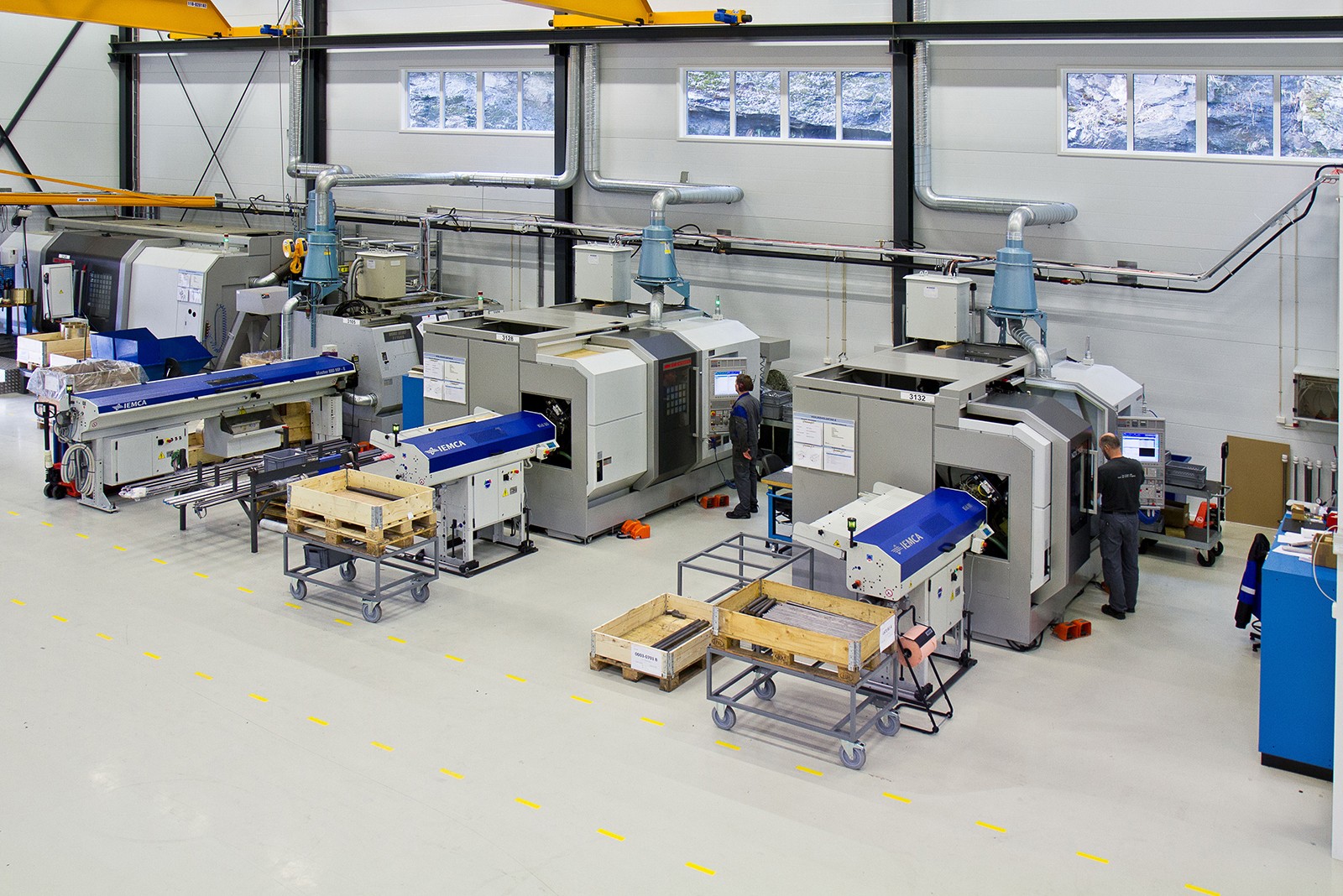 Våre maskiner dekker et bredt størrelsesspekter og omfatter maskinering i de fleste materialer.