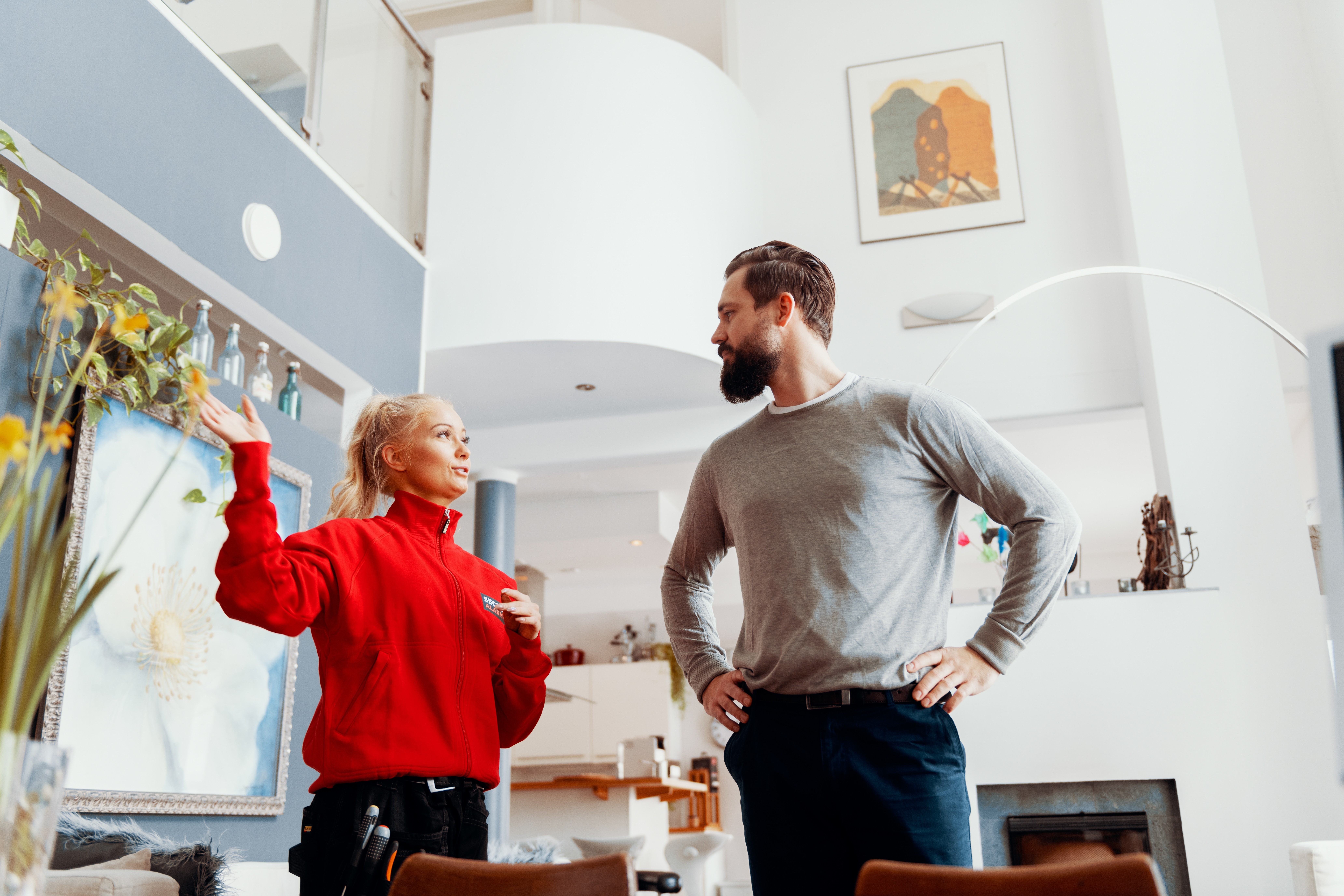 Vi har dyktige rådgivere som kan sikkerhet