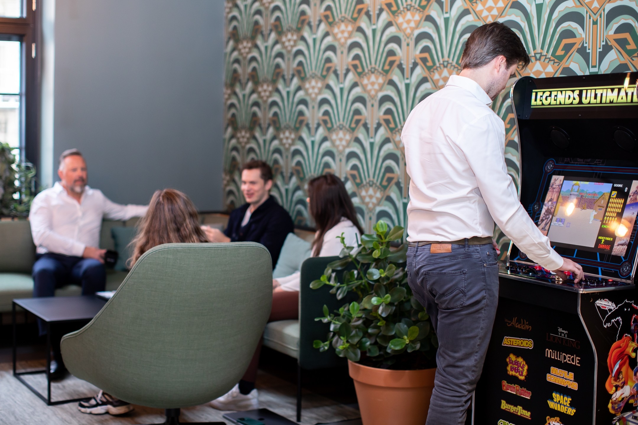 Hyggelig avslapping i Novateket