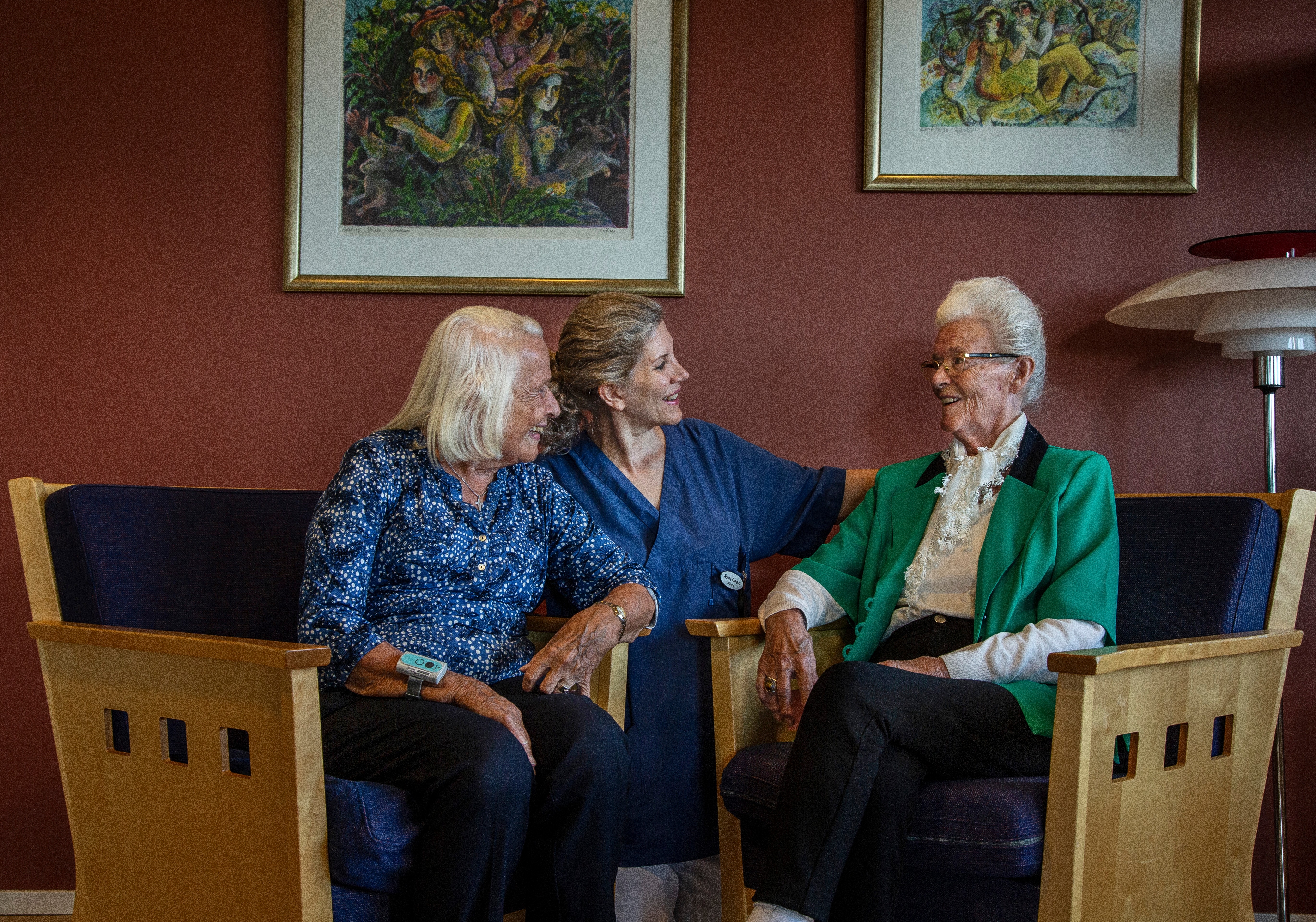 Lovisenberg Omsorg - eldreomsorg gjennom arbeidsmetoden «Den gode dagen». 
Foto: Emmaline Sophie Hekneby