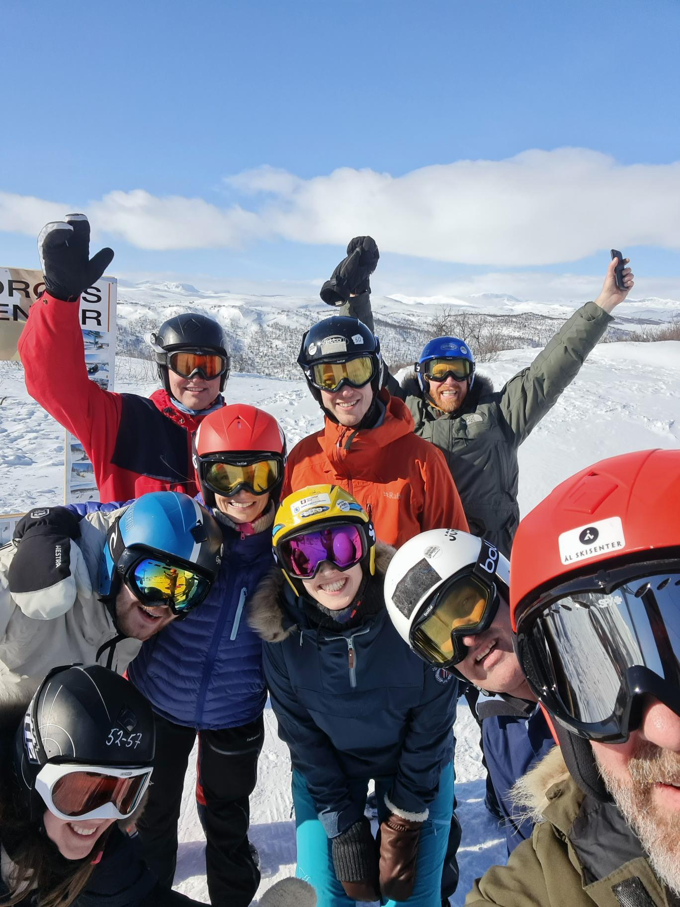 Sosial aketur på Skarslia