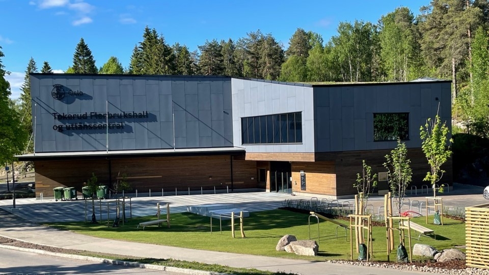 Ruta og Undervisningsbygg Oslo KF signerte mandag kontrakt om bygging av Tokerud Flerbrukshall.