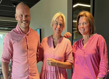En rosa dag på jobben!