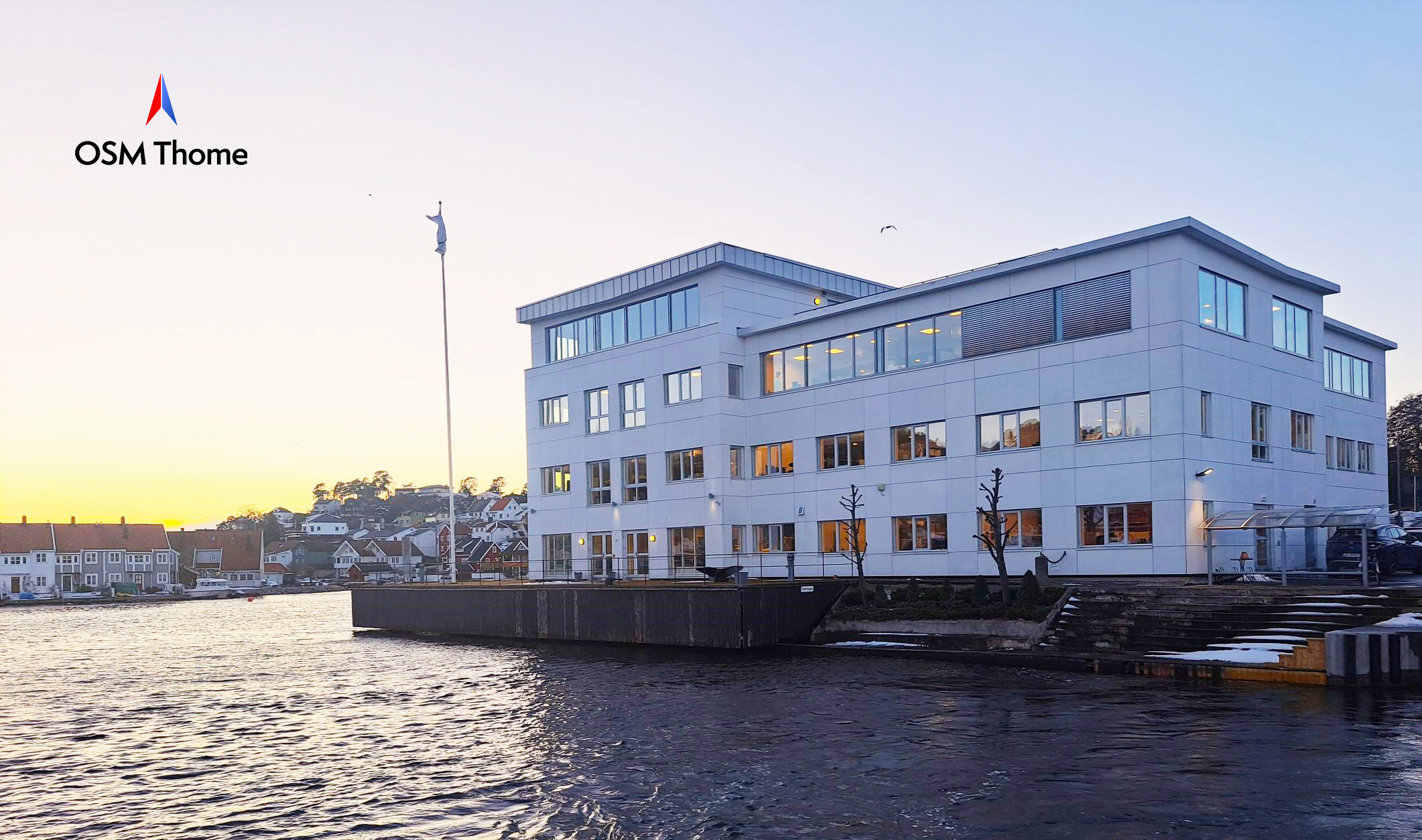 OSM Thome's headquater in Arendal, Norway