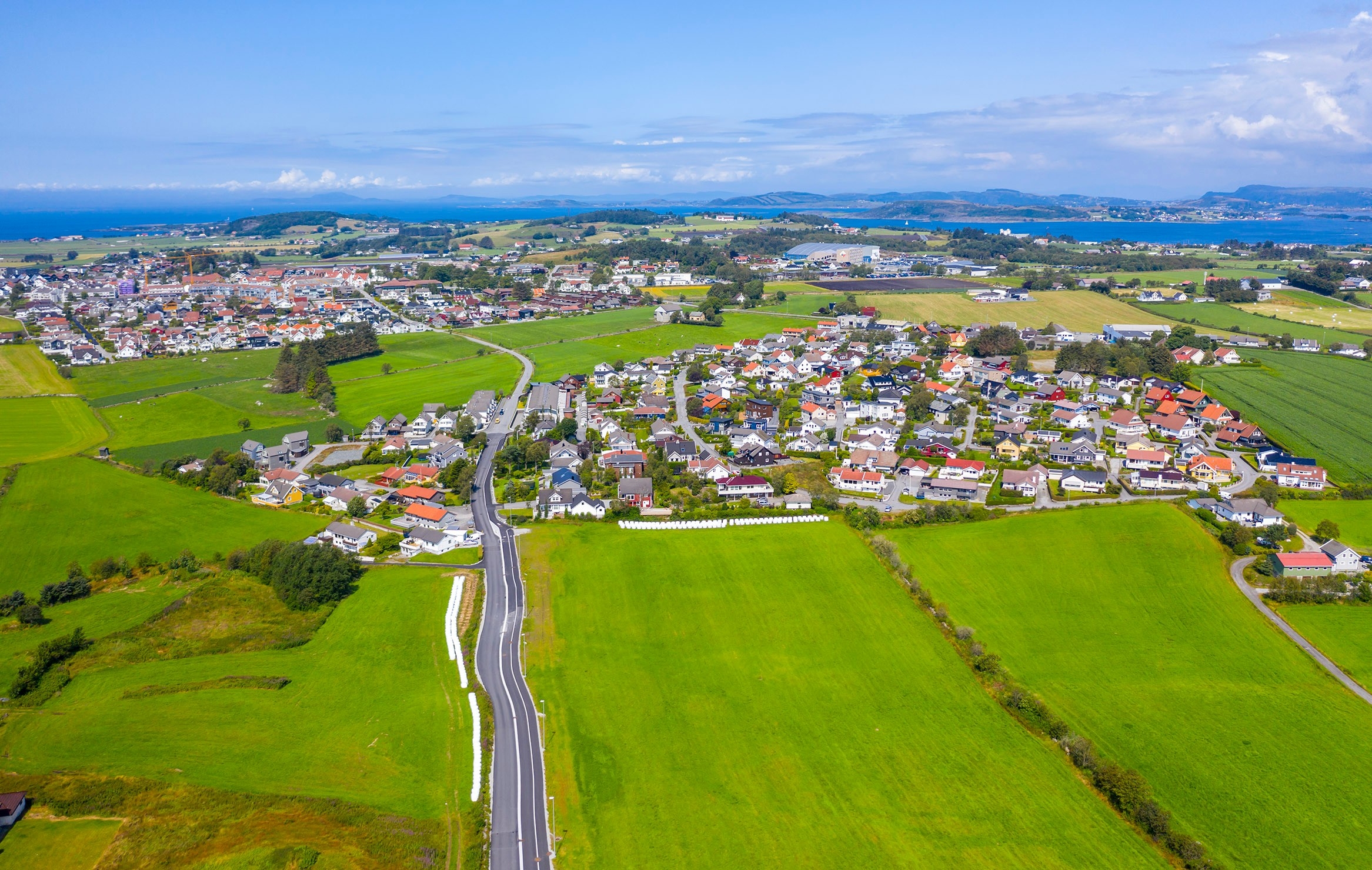 Velkommen til Randaberg, den grønne landsbyen. (Foto: Ove Sveinung Tennfjord).