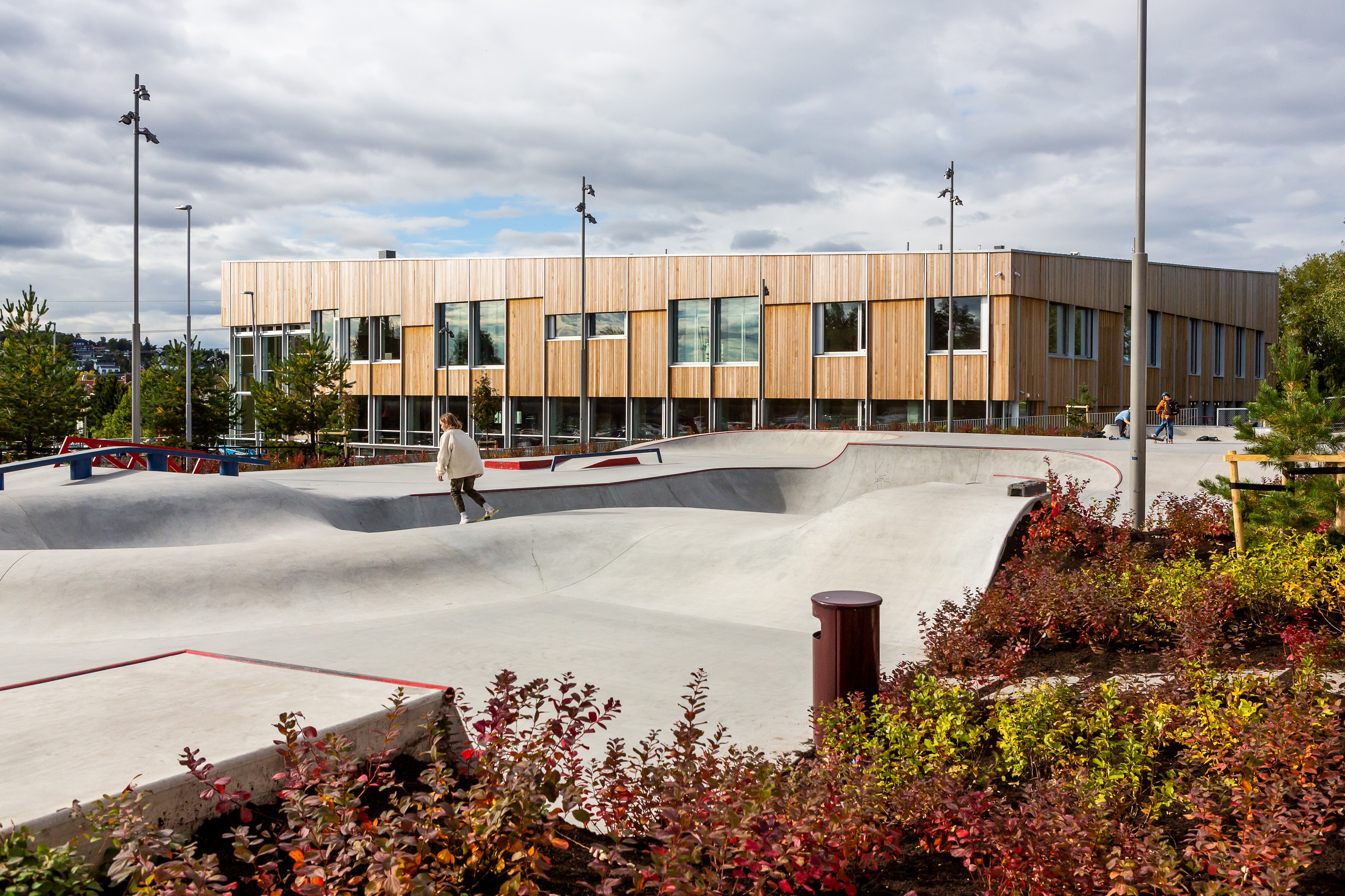 Manglerud bad - nominert til Oslo bys arkitekturpris 2023 / Foto: Tove Lauluten / Oslobygg KF 