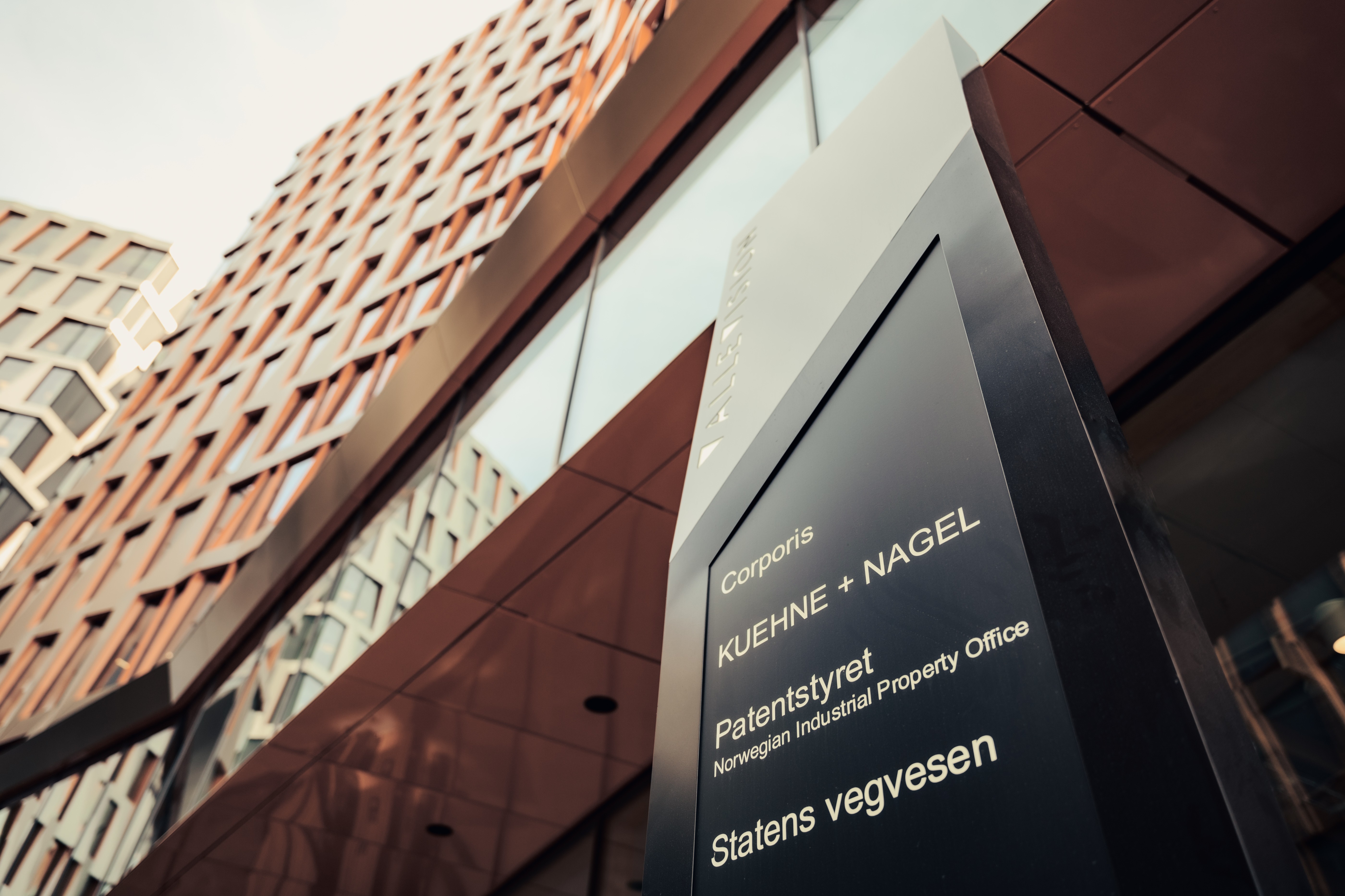 Vi holder til her, på toppen av Valle Vision på Helsfyr i Oslo