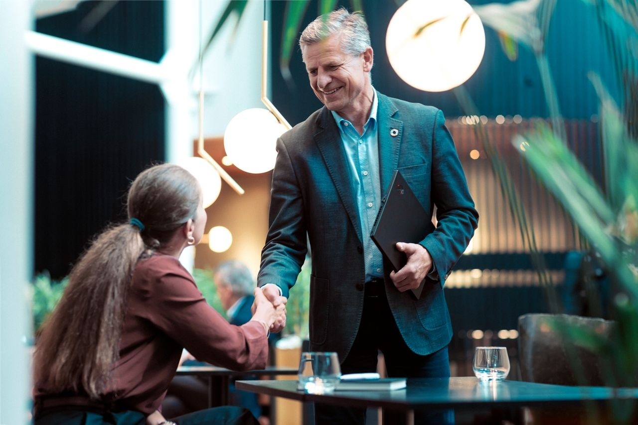   Vi holder til i sentrale lokaler på Skøyen