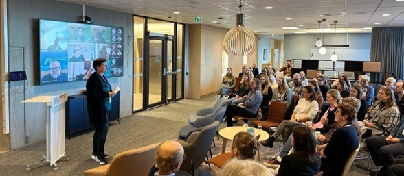 Allmøte med administrerende direktør Eli Reistad