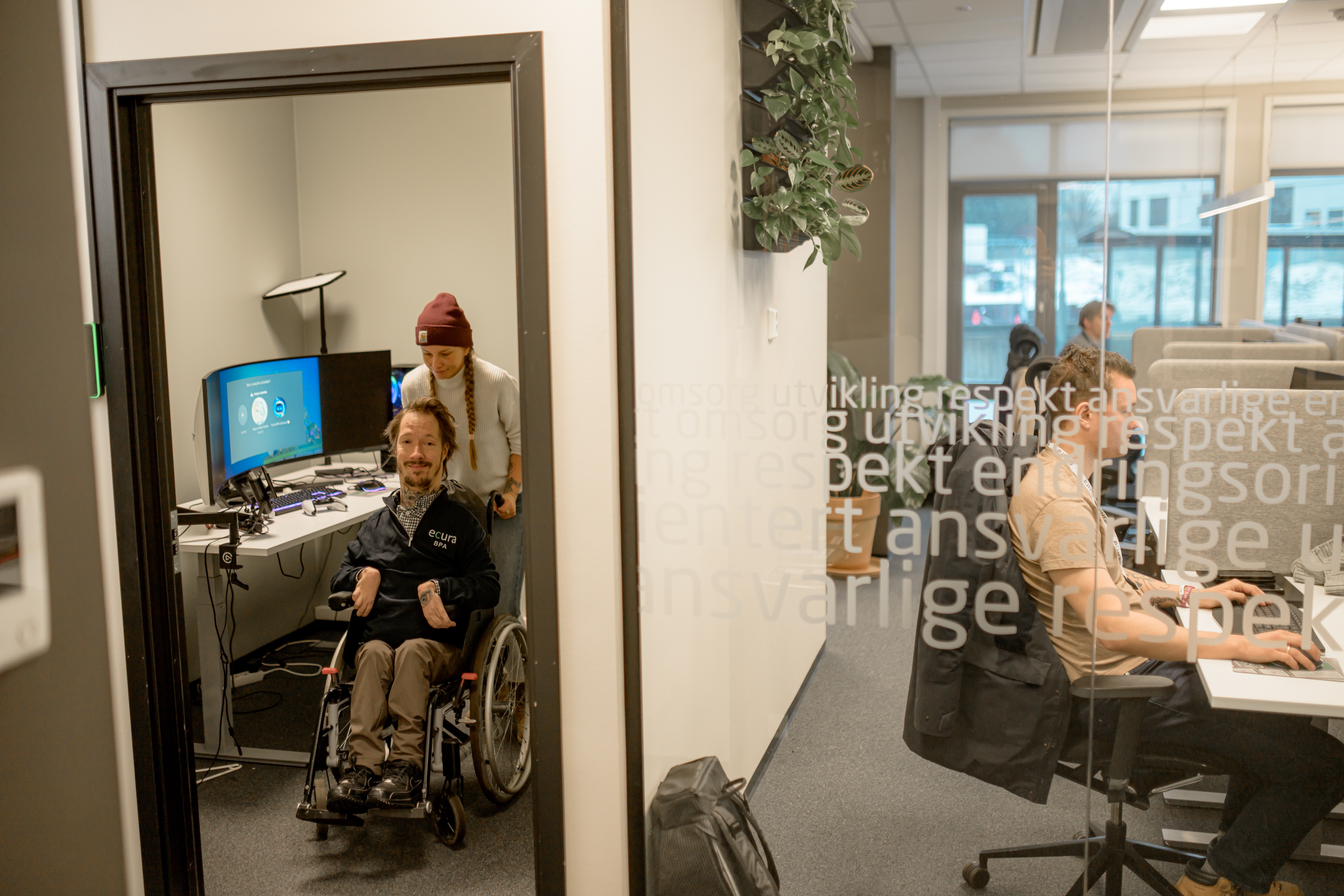 I Ecura BPA bidrar du til frihet og selvstendighet ved å støtte mennesker i å leve livet slik de ønsker.