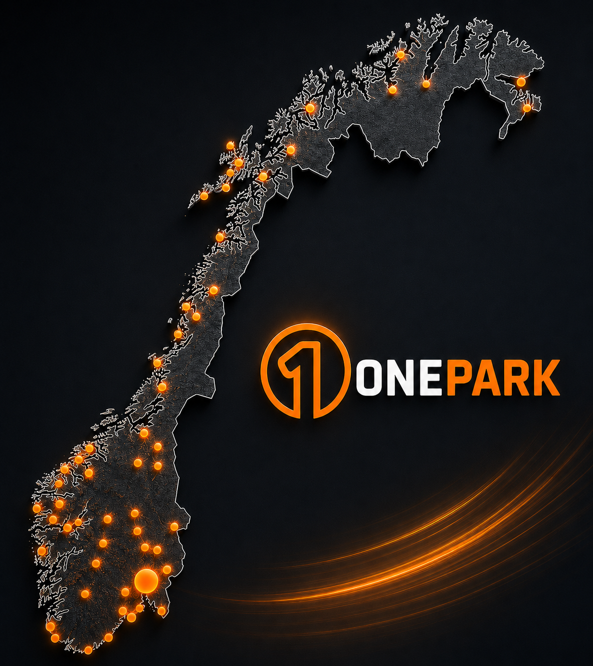 Over 500 parkeringsanlegg i hele landet