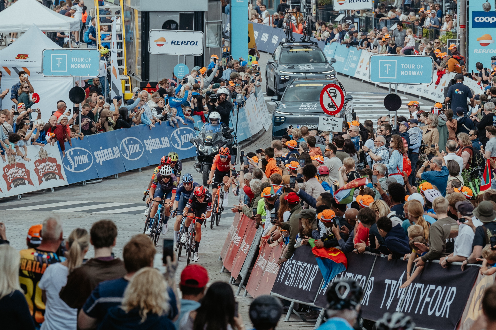Sykkelrittet Tour of Norway er en av våre samarbeidspartnere