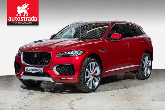 Jaguar F-PACE S 3,0 S/C AWD Fullutstyrt