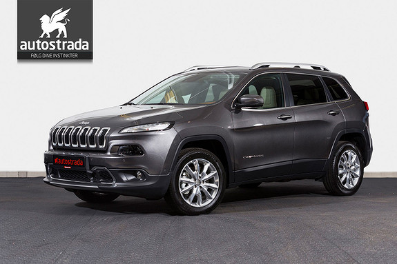 Jeep Cherokee Limited 2,2 MJD AT 200Hk AWD Nav BT Skinn