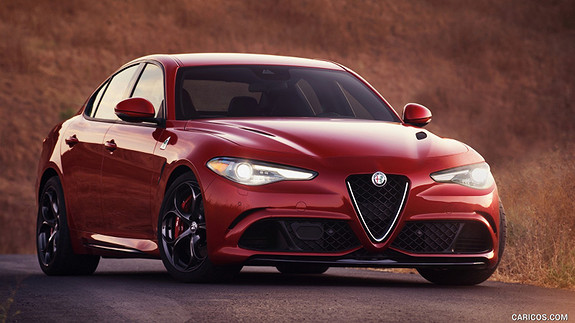Alfa Romeo Giulia Quadrifoglio 510hk 8,8" navi HK Lyd