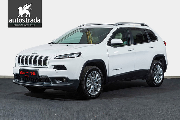 Jeep Cherokee Limited 2,2 MJD AT 200Hk AWD Nav BT Skinn KAMPANJE