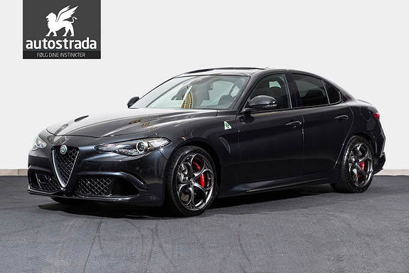 Alfa Romeo Giulia Quadrifoglio 510hk Aut. 8,8" Navi