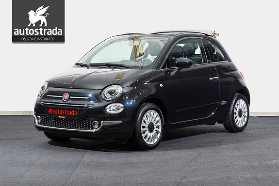 Fiat 500 Cabriolet Lounge KAMPANJE 0,99% Rente